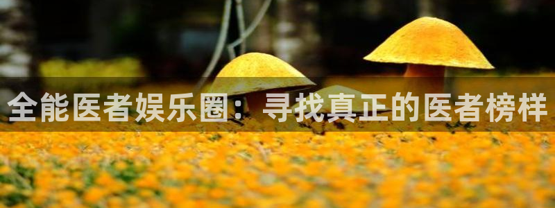 摩登7app：全能医者娱乐圈：寻找真正的医者榜样