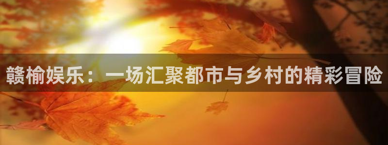 摩登73注册：赣榆娱乐：一场汇聚都市与乡村的精彩冒险