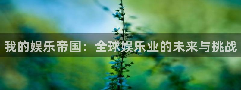 电子游戏摩登7：我的娱乐帝国：全球娱乐业的未来与挑战